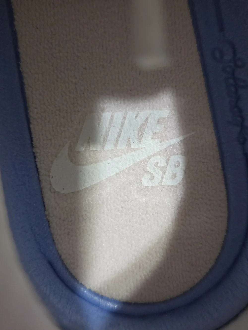 Nike Low-Top Sneakers in White and Light Pink